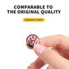 BIG1 14 мм Наклейка-эмблема на ключ автомобиля Логотип на ключ для Volkswagen VW Golf 5 6 7 Polo RLine GTI Passat B6 Tiguan Jetta YSYKTZ