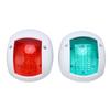2Pcs Marine Boat Yacht Signal Light LED Navigation Bow Lamp Red Green Ship Board Light for Sailing DC 12V‑24V 3WWhite