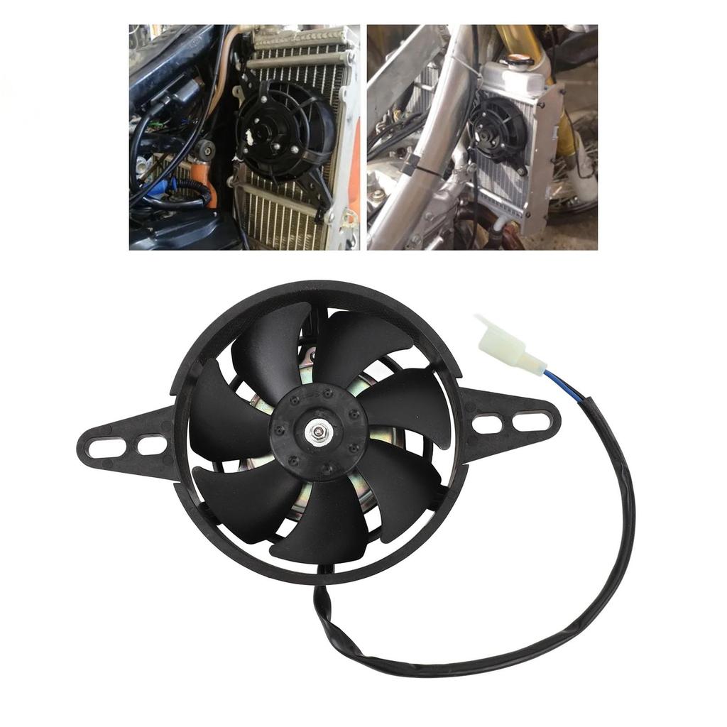 Motorcycle Radiator Cooling Fan Electric ATV Cooler Fan High Efficiency Motorcycle Engine