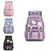 Школьный рюкзак Hello Kitty для девочек и мальчиков в городском минималистичном стиле с системой вентиляции для путешествий