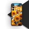 Protective Cover for Xiaomi Redmi Note 12 11 10 A3 Pro 10A 10C 12C Note12 5G 4G Casing Phone Case Yellow Sunflower Flower