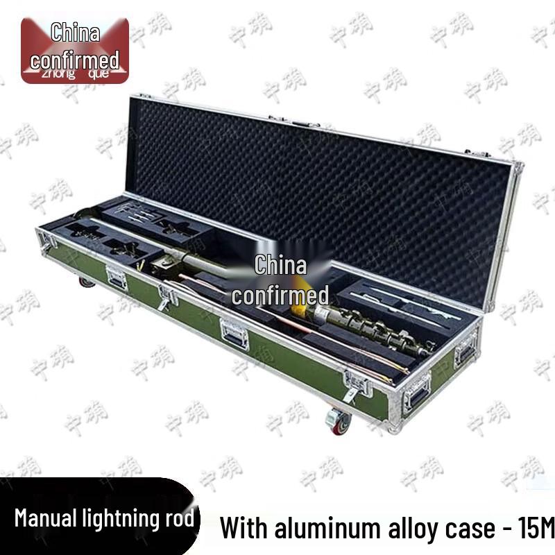 Zhongque Portable Manual Lifting Telescopic Lightning Arrester