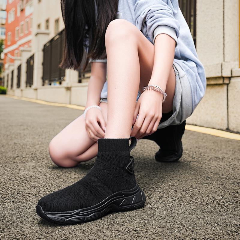 Классические черные носки для бега, мужские высокие носки, кроссовки, женские, повседневная обувь для пар, легкие кроссовки для мужчин, корзина для мужчин