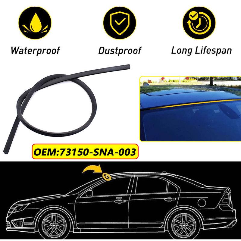 1pc Windshield Reveal Surround Molding Trim 73150-SNA-003 For Civic 2006-2011 Automobiles Parts Rubber Wind Rain Sealing Strips
