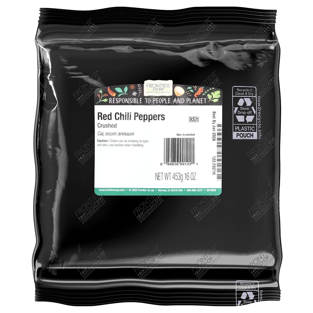 Frontier Natural Products Coarse Ground Chili Powder, 453g (16oz)