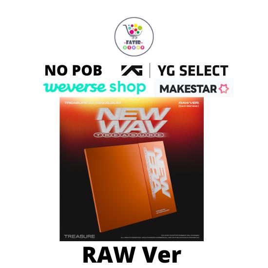Выберите POB RAW Версия TREASURE 4-й МИНИ-АЛЬБОМ NEW WAV