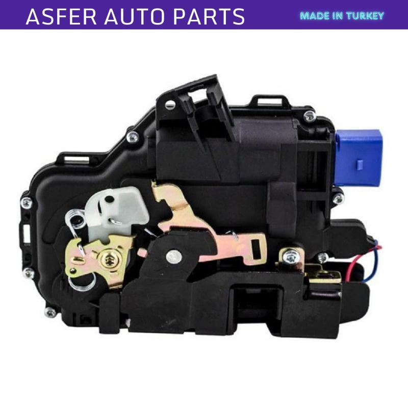 Механизм замка двери передний правый для Skoda Fabia Mk3 2007-2014 Roomstar 2006-2010 OEM 5J1837016 6QD837016E