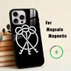 Чехол для телефона с певцом NF Rapper для iPhone17,16,15,14,13,12,11 Plus,Pro, магнитный, с беспроводной зарядкой Magsafe