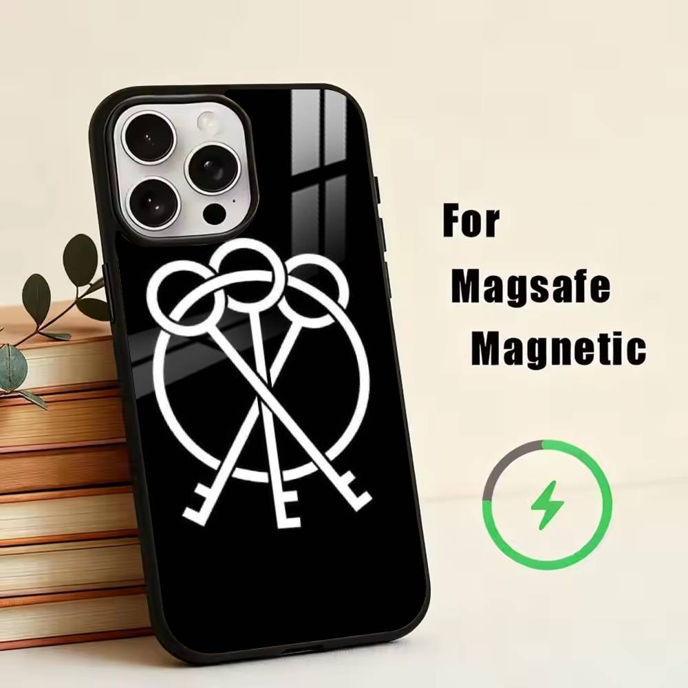 Чехол для телефона с певцом NF Rapper для iPhone17,16,15,14,13,12,11 Plus,Pro, магнитный, с беспроводной зарядкой Magsafe