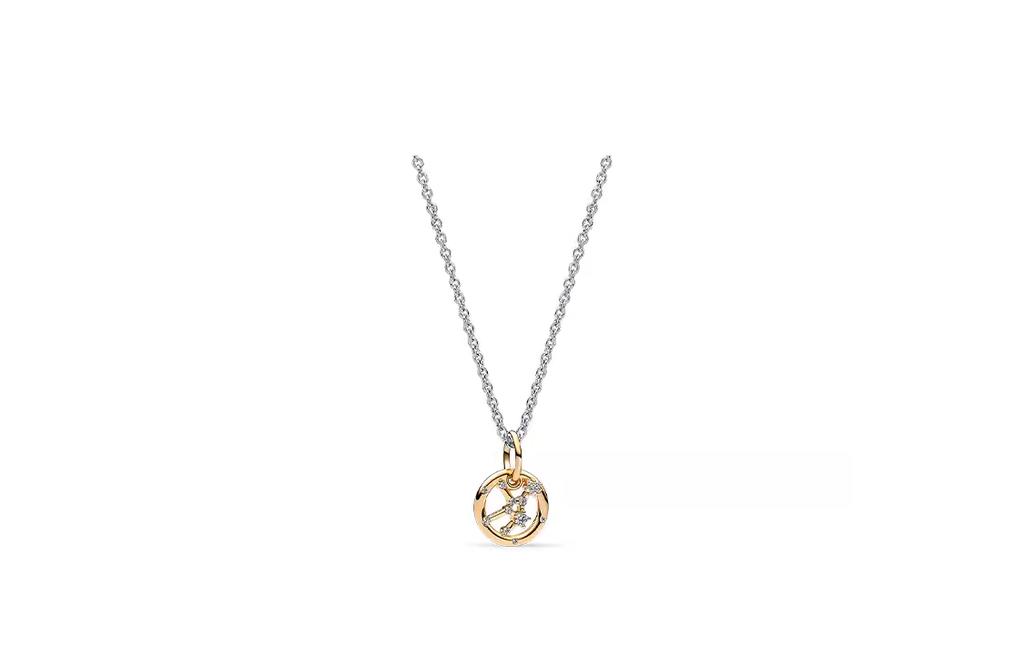 Pandora Synthetic Cubic Zirconia Necklaces Unisex Multicolor ZT2753
