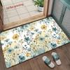 Floral Watercolor Pattern Living Room Decoration Home Sofa Non-Slip Carpet Study Bedroom Tatami Children'S Soft Floor Mat
