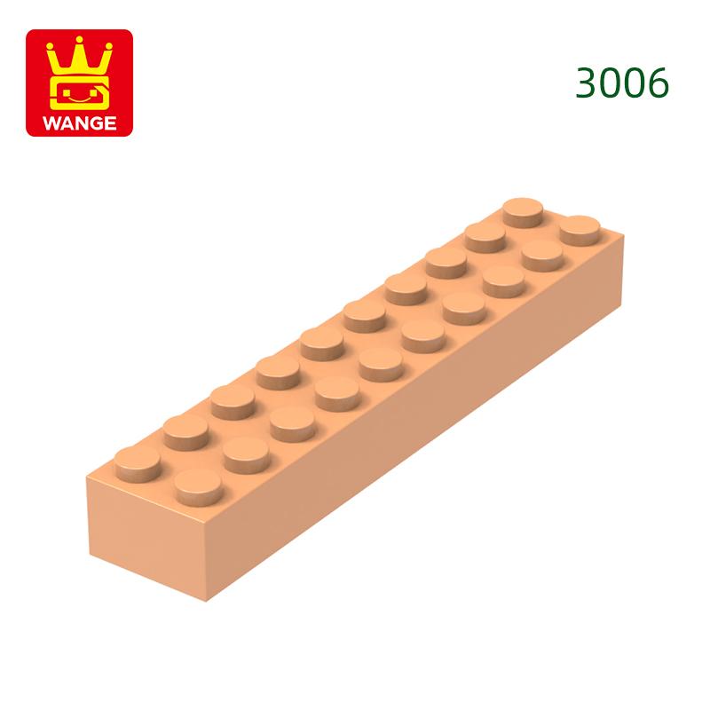 Нетоксичные 17 шт./лот 3006 Толстые 2x10 Строительные блоки Moc Классические аксессуары Совместимые кубики Детские игрушки Подарочная коробка