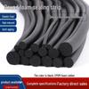Круглая пористая резиновая уплотнительная лента EPDM: 2-10mm