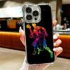 Handball Sport Plating Phone Case For Iphone 16 17 Pro Max Air 16E 14 15 Plus 12 13 Mini Anti-Fall Airabag Cover