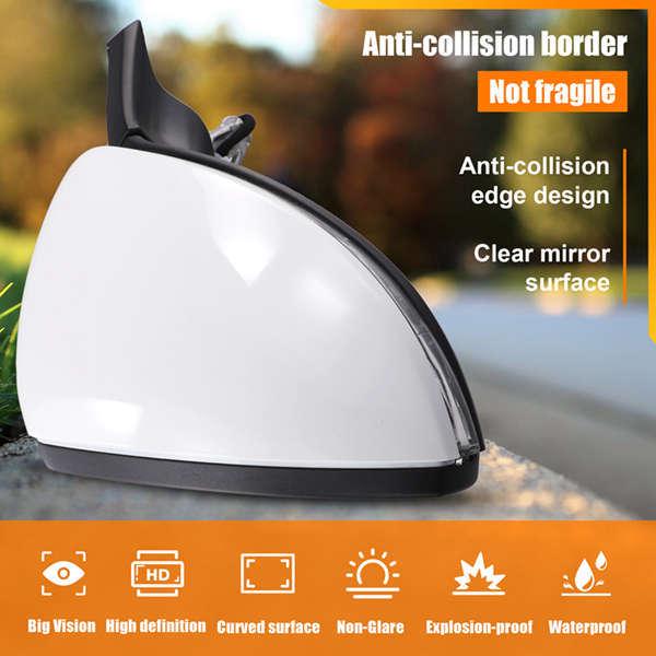 Зеркало заднего вида правое с подсветкой, подогревом и электрорегулировкой для Volkswagen Golf 7 MK7 MK7.5