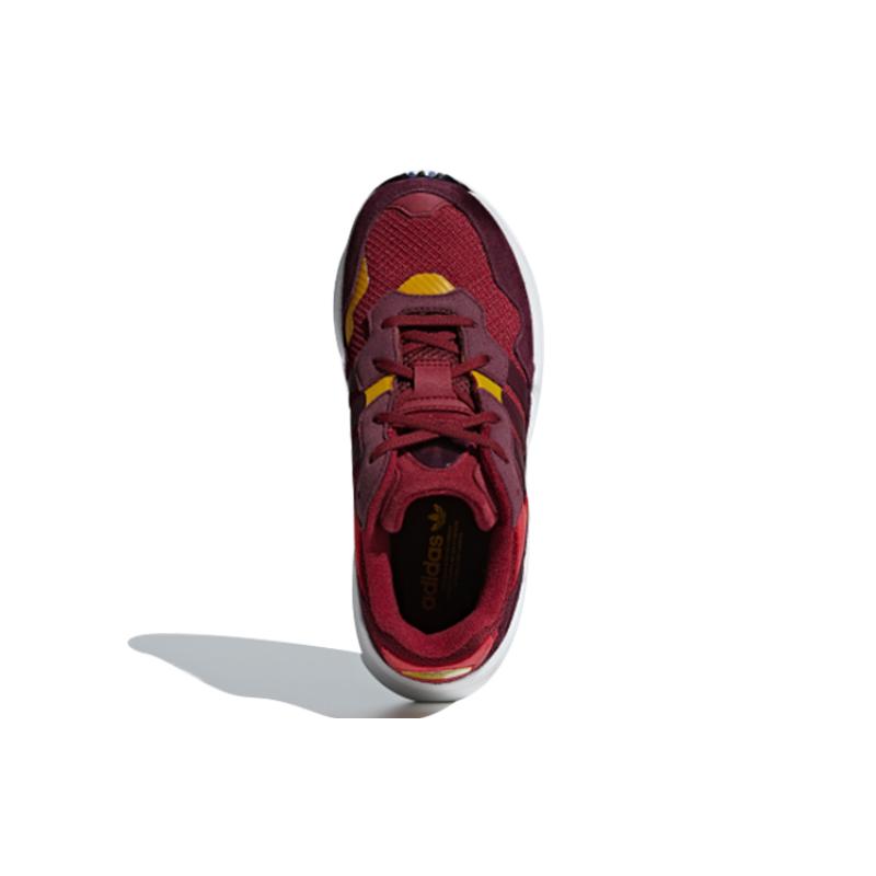 Adidas Originals Yung 96 Амортизация Детская Обувь для Повседневной Носки Светло-Каштановый Красный Подростковые Кроссовки DB2795