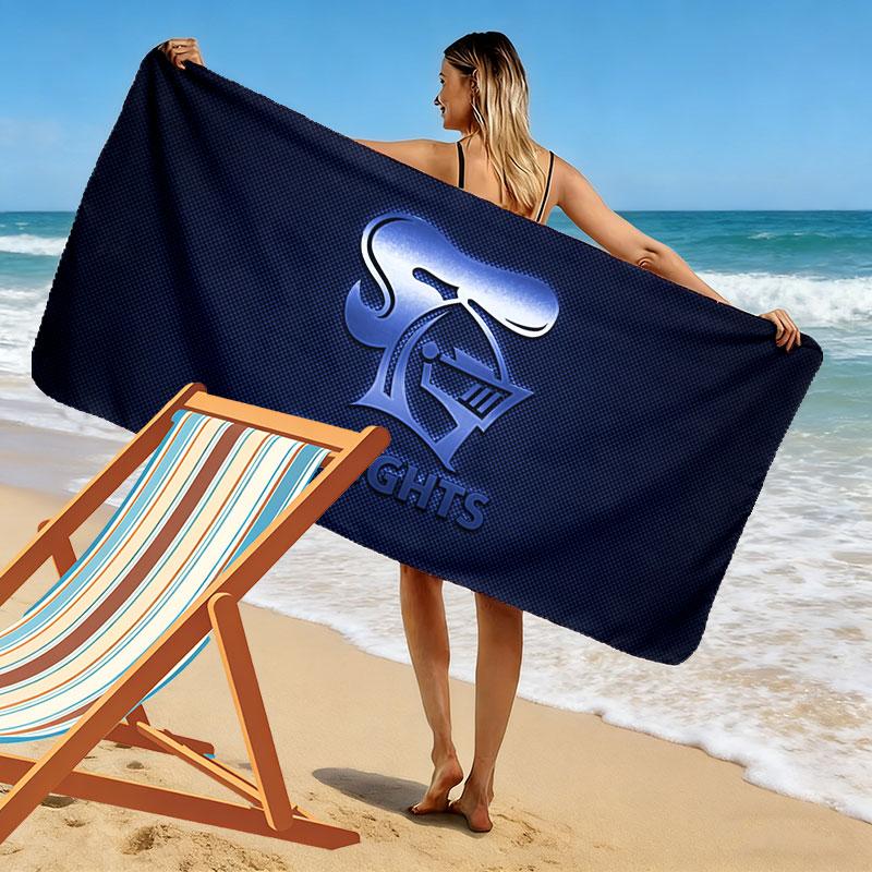 Newcastle United Print Beach Towel, Large Soft Quick Dry Towel for Beach Camping Swimming