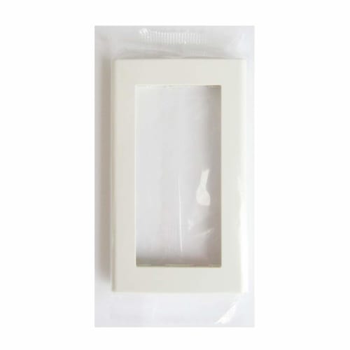 Panasonic Cosmo Series Wide 21 Switch Plate for 1 Station White WT8101W