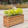 Mandelai Aluminum Alloy Outdoor Planter Box
