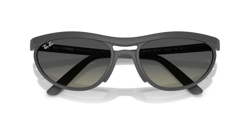 Ray-Ban Солнцезащитные очки RB4453 59 LITEFORCE - Песочно-серый / Серый градиент, Оправа «подушка»