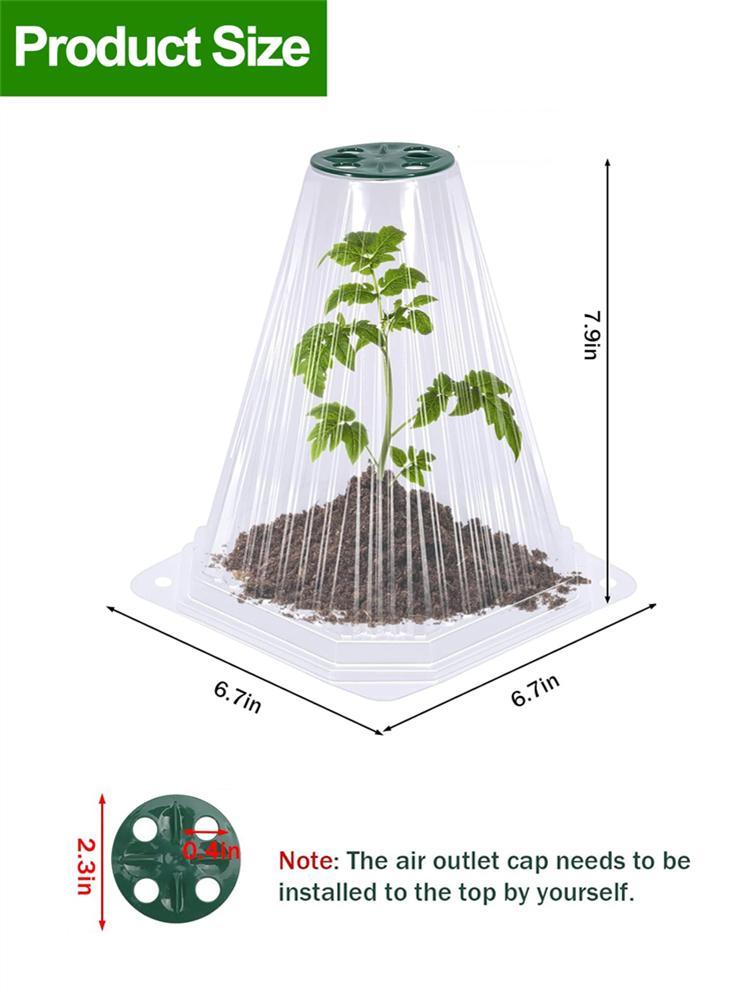 10-20 шт. Защитный чехол для растений в саду, многоразовый чехол для растений, защищенный от насекомых и морозной погоды, чехлы для защиты растений