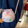 Anti-splash Water Cartoon Shoulder Pouch Plush Doll Pendant Creative Crossbody Bag  Women