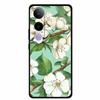3D Тисненый Чехол Для Телефона Vivo Y400 Pro 5G Чехол Для Телефона Цветы Черный Силикон Мягкая Задняя Крышка Coque Для Vivo Y400 4G 5G Чехол Y 400 Pro