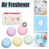 Твердый освежитель воздуха для туалета, ароматерапия, ароматизатор, стойкий дезодорант для спальни, гардероба, туалета, автомобиля, дома, дома, круглый освежитель