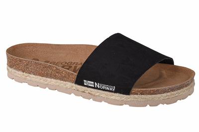 Sandalias Baja Verano, женские черные шлепанцы