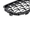 Car Front Diamond Kidney Grill Meteor Black Racing Grille For BMW 3 Series E92 E93 LCI 2 Doors 2010-2013 51137254967 51137254968