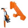 Orange Stainless Steel Hook Wall Mounted Bracket Garage Storage Rack Tool Storage Bracket