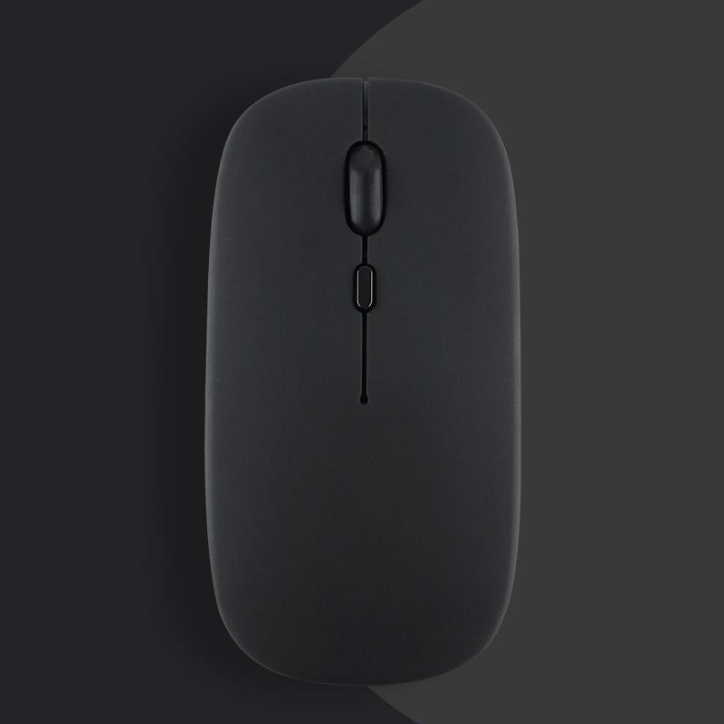 Двухрежимная перезаряжаемая беспроводная Bluetooth-мышь для игр, офиса и мобильных устройств