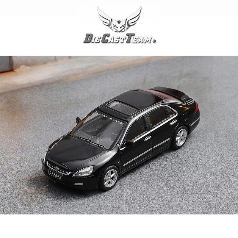 AAALZ1 DCT 1/64 Honda 7th Generation Accord Car Alloy Motor Vehicle Diecast Metal Model Kids Xmas Gift Toys for Boys