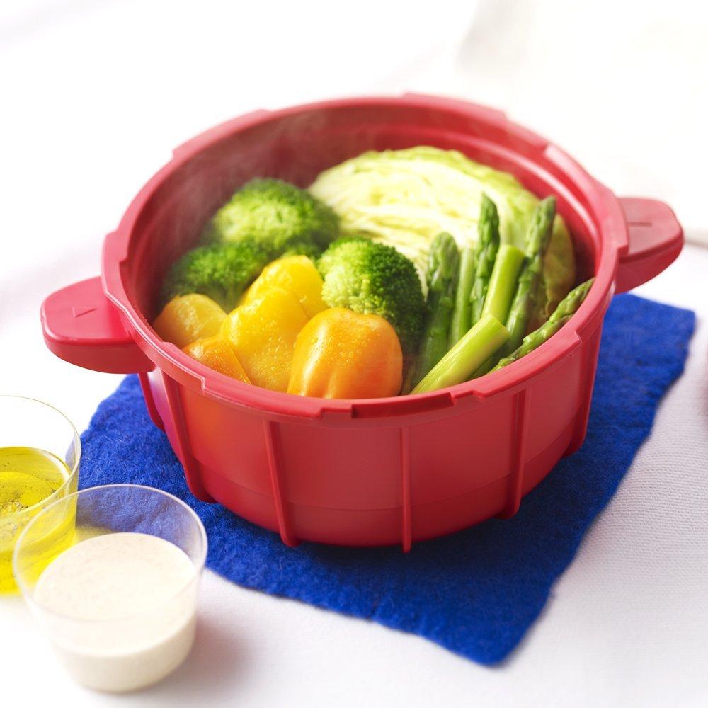 Meyer Microwave Pressure Cooker Polypropylene Easy Cooking Time Saving Rice Cooking Pumpkin Orange Pressure 2.3L "Microwave Cooker" [] MPC-2.3PO