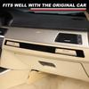 Glossy Black Copilot Cup Holder Trim Cover For BMW 3 Series E90 E92 E93 2005-12