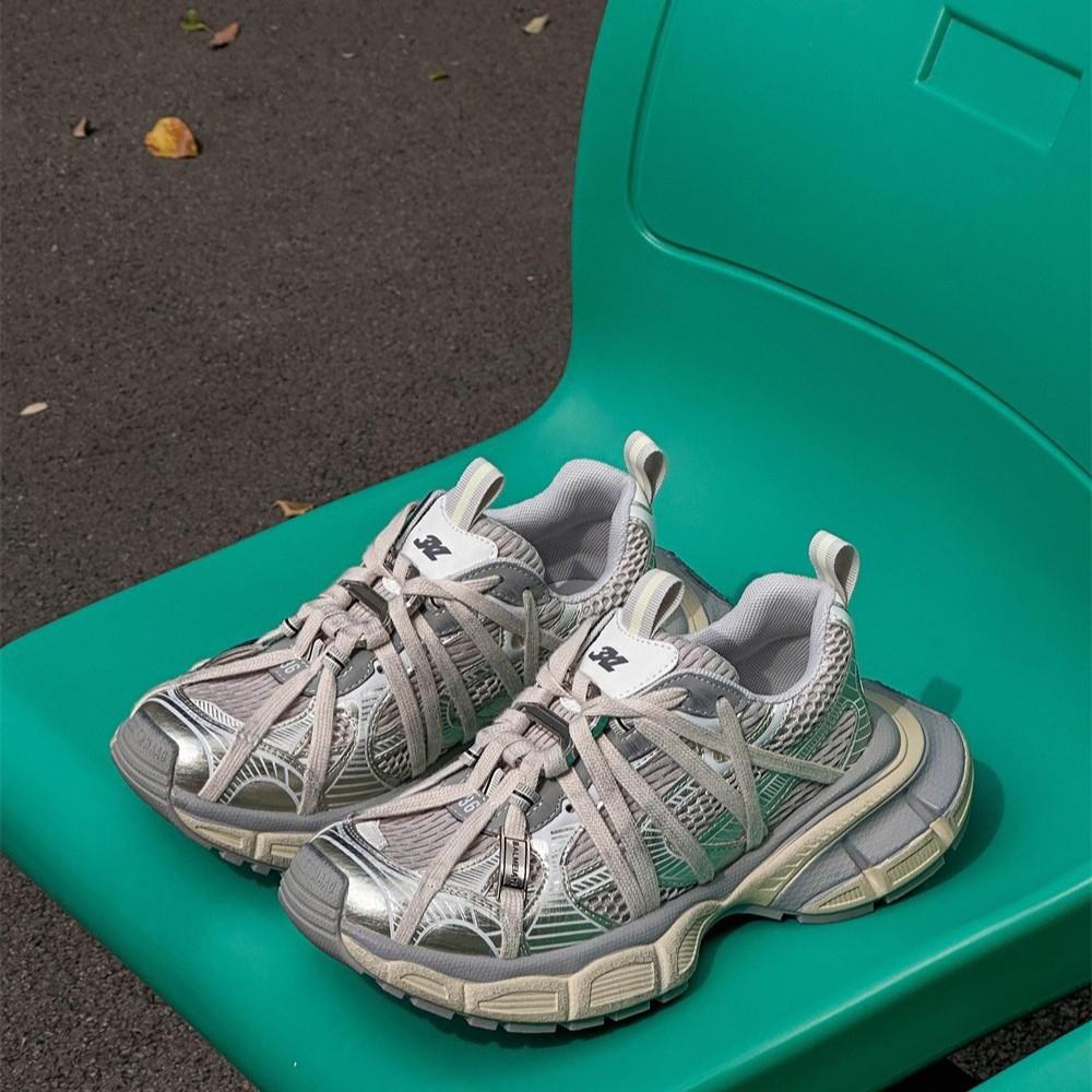 Жареные Уличные Туфли на Платформе с Ремешком-Пауком, Женские, 2025 Весенняя Мода, Нишевые, Легкие, Дышащие, Повседневные Кроссовки