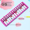 Multifunctional Calculator Abacus Easy To Carry Durable Education Colorful Toy
