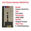 Полная сборка LCD-экрана и дигитайзера для Tecno Camon 19 Pro CI8 CI8n
