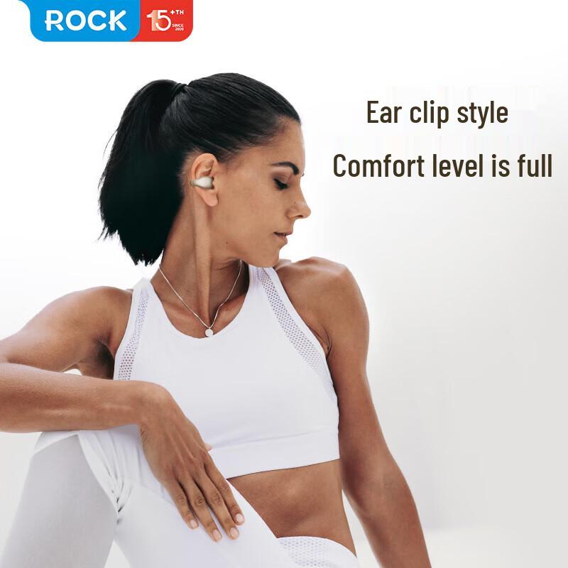 ROCK Open-Ear Clip True Wireless Bluetooth Earbuds