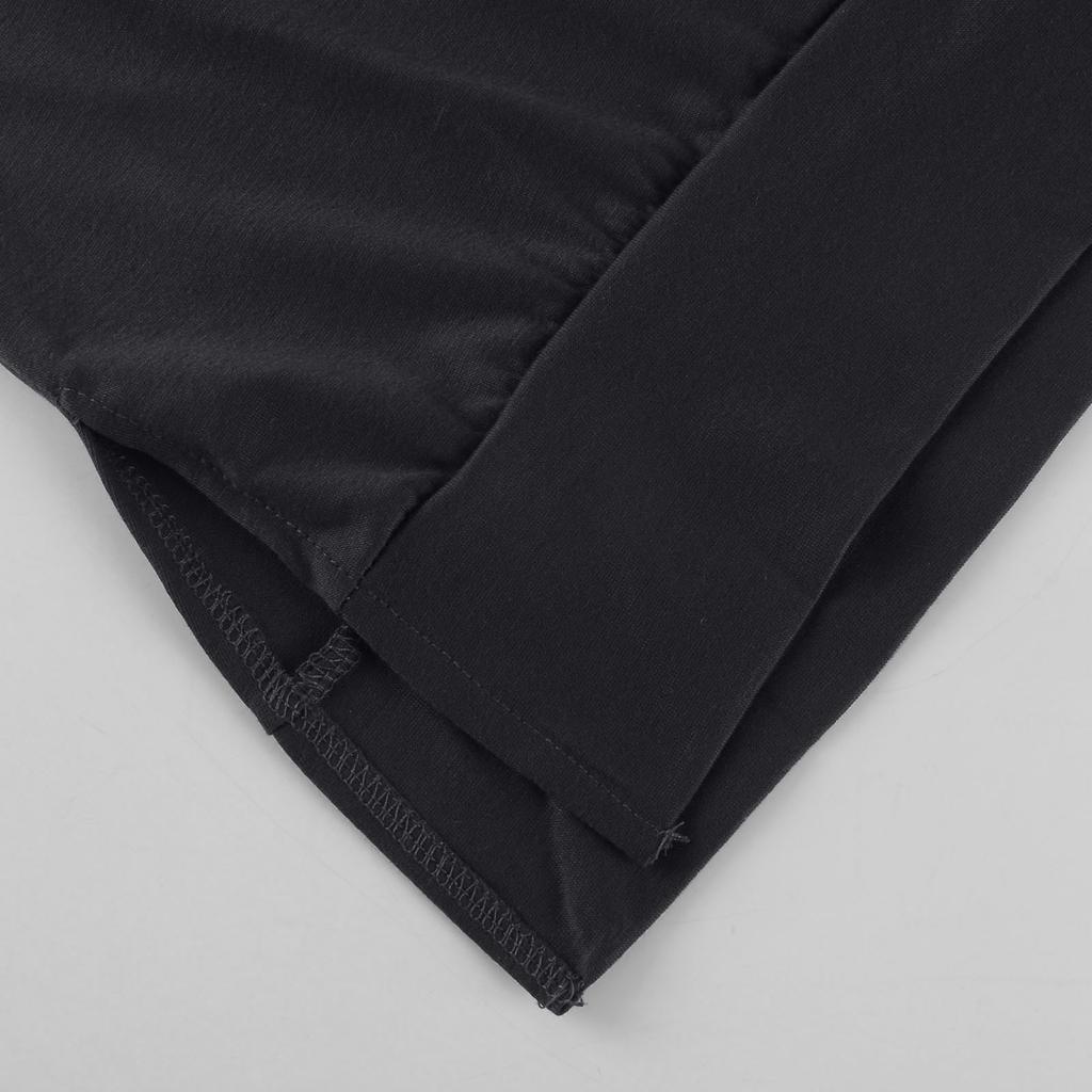 Women's Fall Long Sleeve Side Split Loose Blouses Casual Pullover Tunic Tops