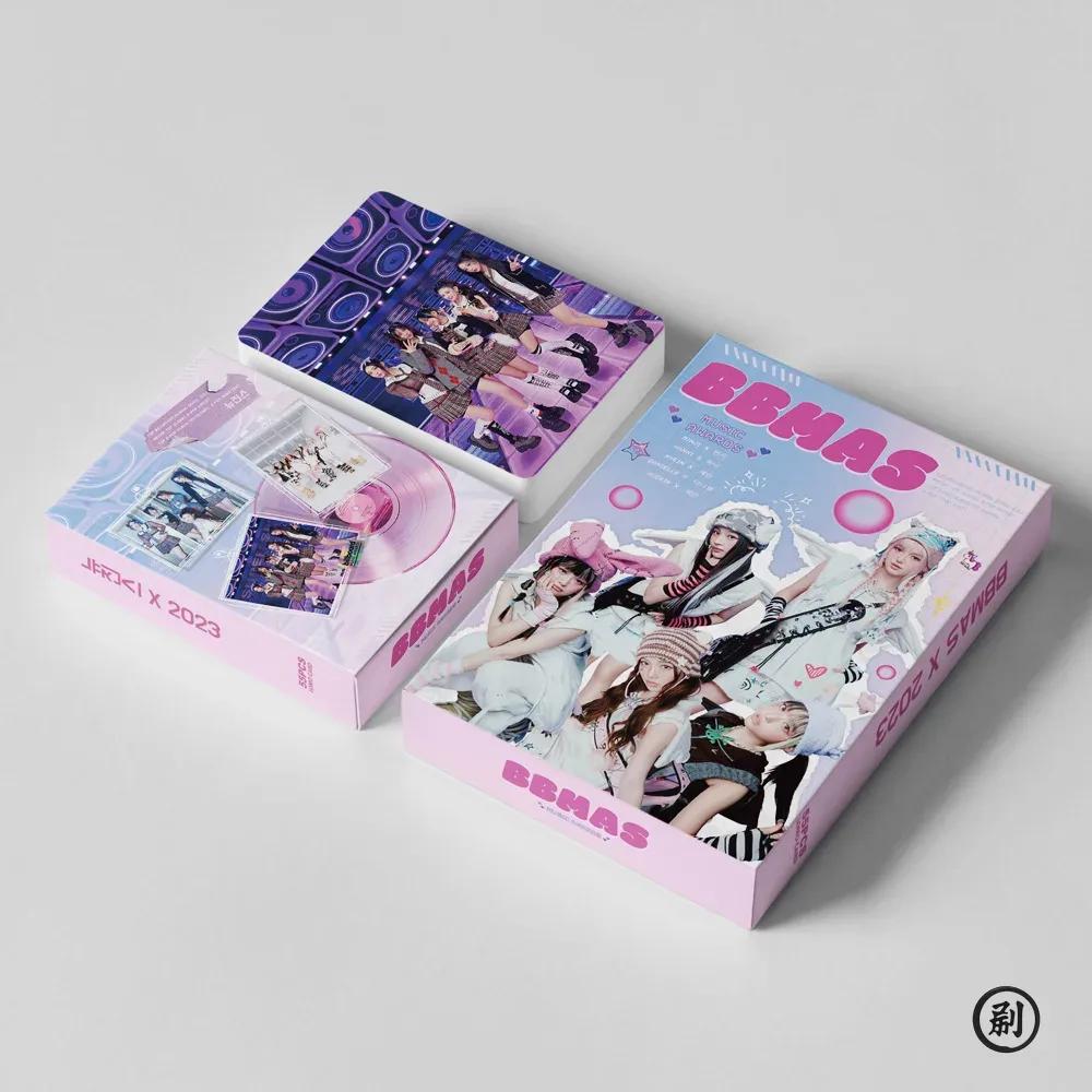 55 шт. Idol Девичья группа Новый альбом Bunnies Club HD Печатные фотокарточки MINJI Hanni DanieIIe Hyein Haerin Карточки Lomo Подарки для фанатов