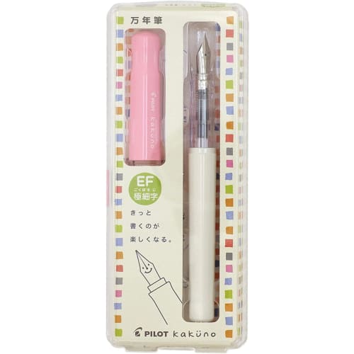 Перьевая ручка Pilot Kakuno EF нежно-розовая FKA1SRSPEF