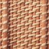 MUJI Stackable Rattan Rectangular Box, Half Size, Shallow, 26cm (W) x 9cm (D) x 6cm (H), 37525702