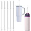 2-10 шт. Набор щеток для чистки соломинок для питья, очиститель трубок из нейлона и нержавеющей стали с длинной ручкой, щетки для чистки соломинок