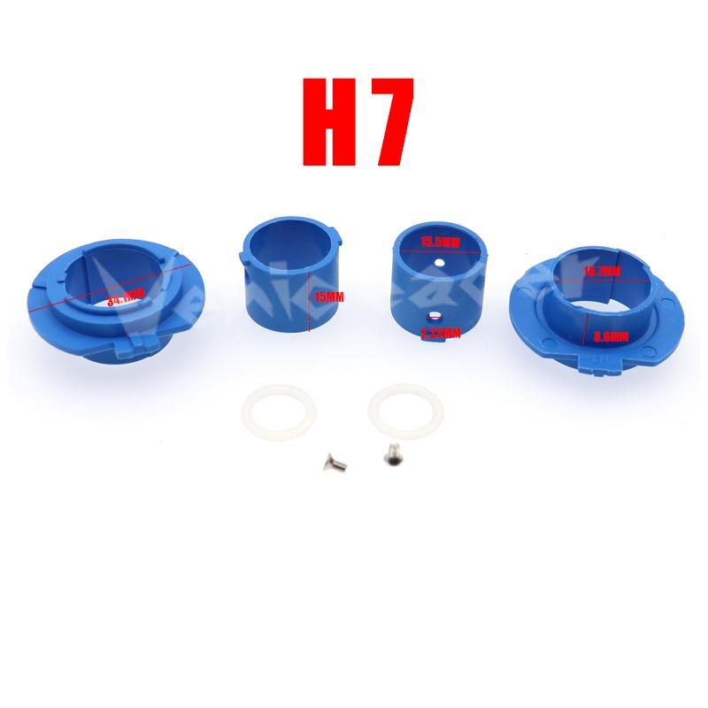 2pcs Car LED Headlight Lamp Bulb Base Adapter Sockets Retainer Holder 880 / 9006-HB4 / 9005-HB3 / H11 / H7 / H4-HB2 / H3 / H1