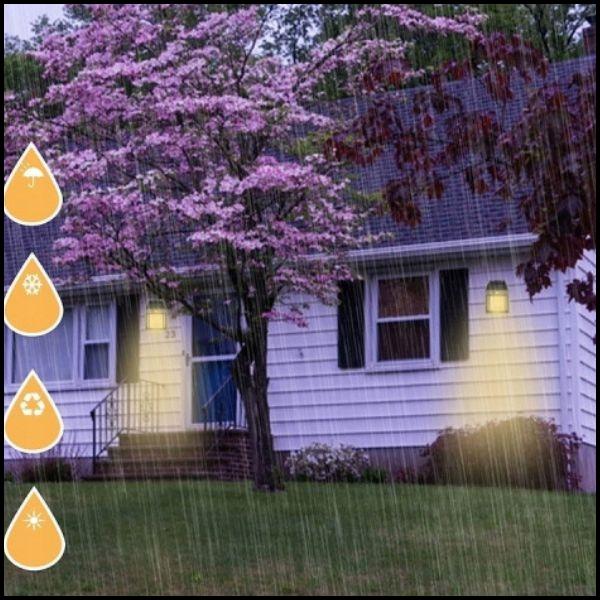Solar LED Lantern Garden Wall Lamp with Motion Sensor