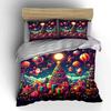 Santa, gifts, Christmas tree. Bedding sets Duvet cover sets Duvet covers Pillowcases(1*Duvet Cover 2*Pillowcases without duvet insert)