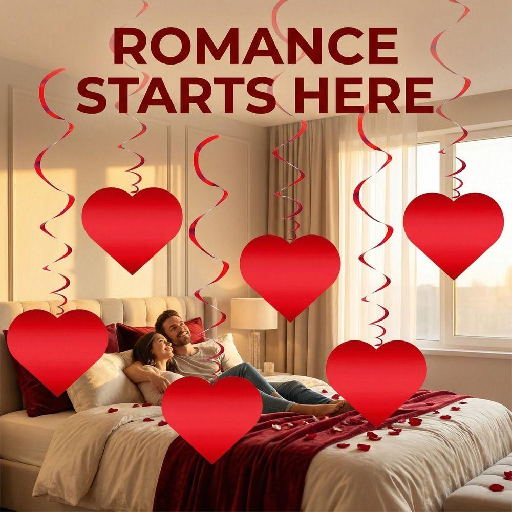Romantic Valentine's Day Love Pulling DIY Valentine's Day Hanging Ornaments Wedding