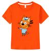 Kid-e-cats кавайные летние футболки для мальчиков, топы, футболки с мультяшными персонажами, футболка с ведьмой и волшебником, смешная футболка для девочек, короткий рукав, 100% хлопок, аниме-футболки, детские летние топы