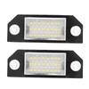 2pcs 24 LED Beads License Plate LED Light Lamp for Ford C MAX Focus MK2